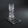 Gamegenic Crystal Twister Premium Dice Tower g60033